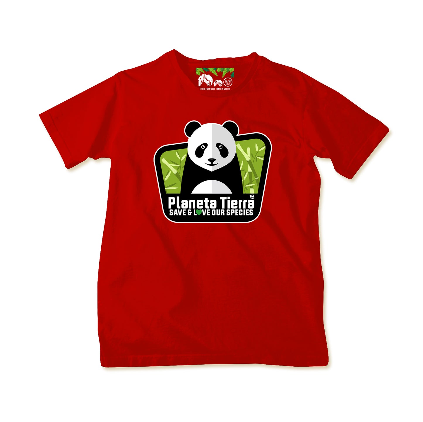 Camiseta Panda Manga Corta