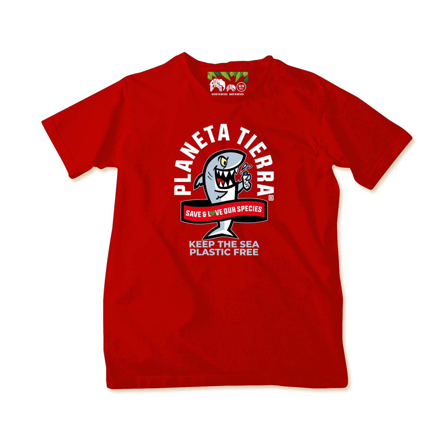 Camiseta Tiburón Manga Corta