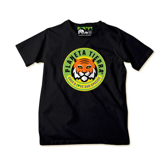 Camiseta Tigre Manga Corta