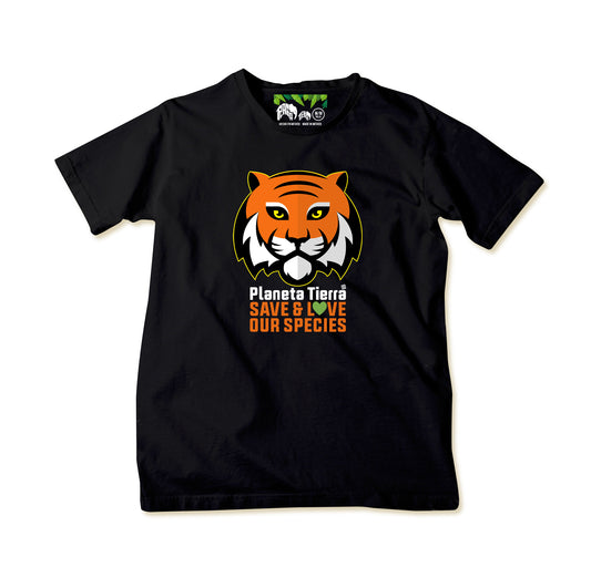 Camiseta Tigre Manga Corta
